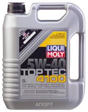 Фото Liqui Moly Top Tec 4100 5W-40 5л (7501) Фото Liqui Moly Top Tec 4100 5W-40 5л (7501)