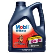 Фото MOBIL Ultra 10W-40 4л Фото MOBIL Ultra 10W-40 4л