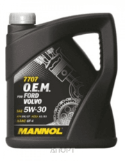 Фото Mannol 7707 O.E.M. 5W-30 for Ford Volvo 4л Фото Mannol 7707 O.E.M. 5W-30 for Ford Volvo 4л