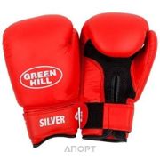 Фото Green Hill Перчатки боксерские Silver BGS-2039 (12 oz) Фото Green Hill Перчатки боксерские Silver BGS-2039 (12 oz)