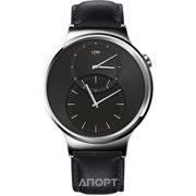 Фото Huawei Watch (Stainless Steel with Black Leather Strap) Фото Huawei Watch (Stainless Steel with Black Leather Strap)