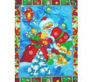 Инсантрик Вафельное полотенце 45x60 Новый год (Дед